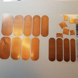 Jamberry Nail Wraps - Rose Gold Partial